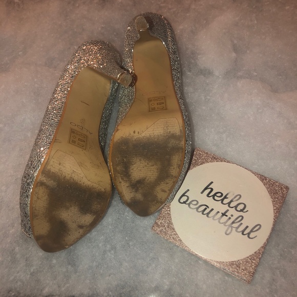 ALDO BLING PARTY HEELS - Picture 2 of 4